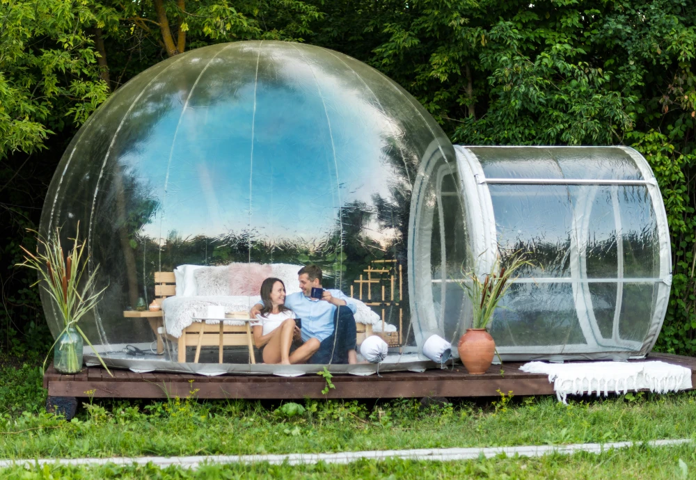 pop up transparent tent